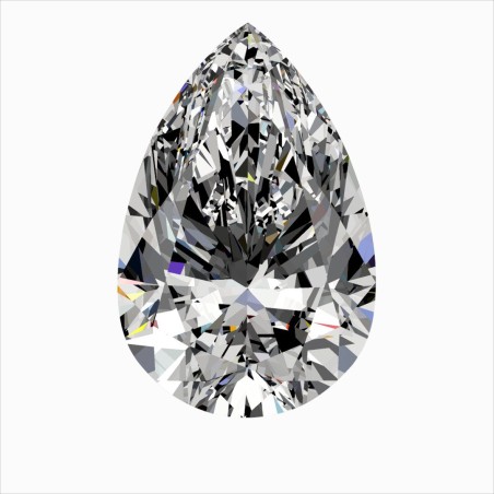 Diament szlif gruszkowy, 0.46ct, VVS1, G, GIA 1543301412