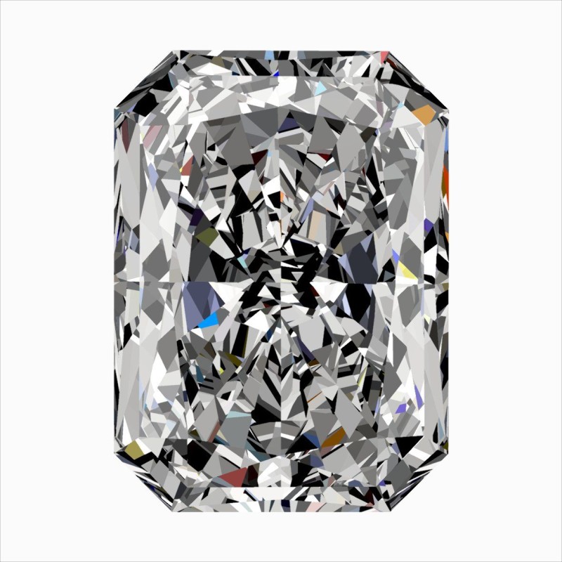 Diament radiant, 0.42ct, VS2, G, GIA 5543301753