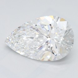 Diament laboratoryjny szlif gruszkowy, 2.05ct, VVS1, D, IGI LG724570730