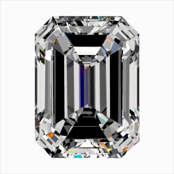 Diament szlif szmaragdowy, 0.5ct, SI1, E, GIA 2546193751