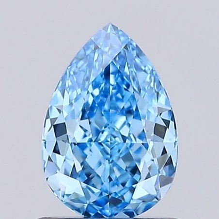 Diament laboratoryjny o barwie fantazyjnej szlif gruszkowy, 1.03ct, VVS2, Fancy Vivid Blue, IGI LG745519591