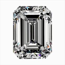 Diament szlif szmaragdowy, 0.3ct, VS2, F, GIA 1549301485