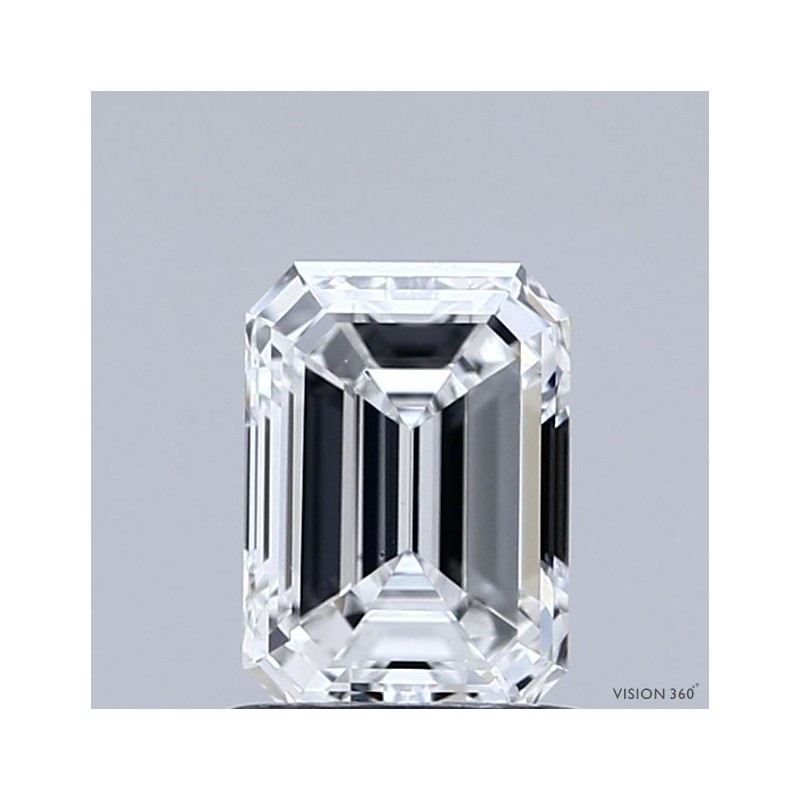 Diament szlif szmaragdowy, 1.01ct, SI1, E, GIA 1533844728