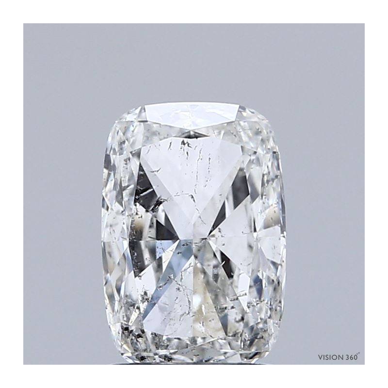 Diament szlif poduszkowy brylantowy, 1.5ct, SI2, F, HRD 240000242751 Diament szlif poduszkowy brylantowy, 1.5ct, SI2, F, HRD 240000242751