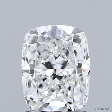 Diament szlif poduszkowy brylantowy, 1.51ct, VVS2, H, GIA 6532874595