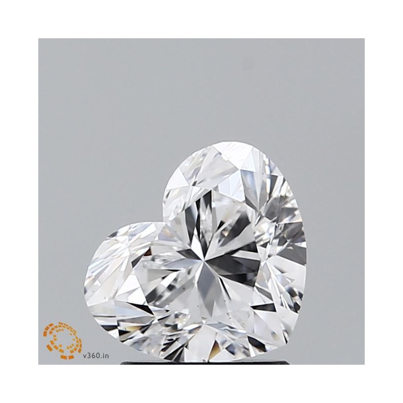 Diament serce, 1.5ct, VS2, D, GIA 2484956188
