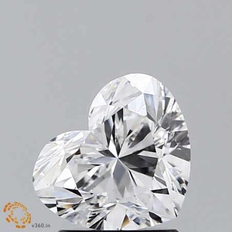 Diament serce, 1.5ct, VS2, D, GIA 2484956188