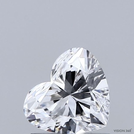Diament serce, 1.01ct, SI1, D, GIA 7533492571