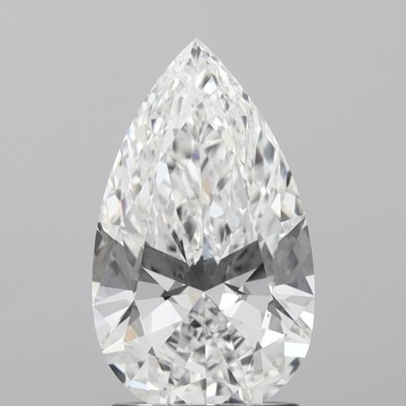Diament laboratoryjny szlif gruszkowy, 2.01ct, VVS2, E, IGI LG752561433