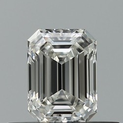 Diament szlif szmaragdowy, 0.41ct, VVS2, E, IGI 757512571