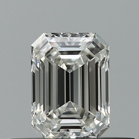Diament szlif szmaragdowy, 0.41ct, VVS2, E, IGI 757512571
