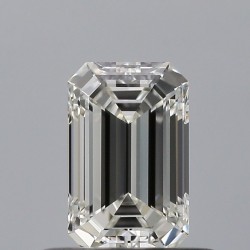 Diament szlif szmaragdowy, 0.5ct, VVS1, G, IGI 757512644