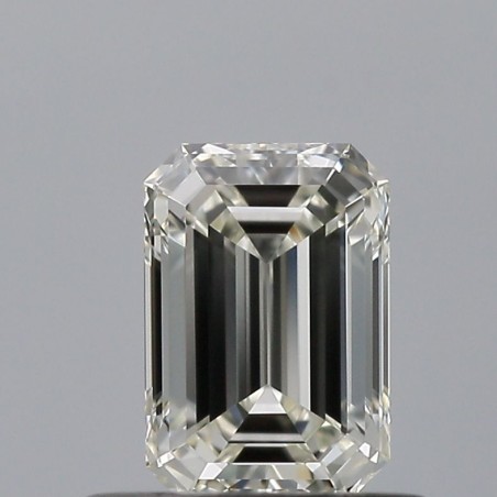 Diament szlif szmaragdowy, 0.5ct, VVS2, H, IGI 757512648