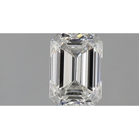 Diament szlif szmaragdowy, 0.7ct, VS1, F, IGI 757512760