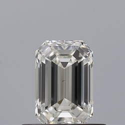 Diament szlif szmaragdowy, 0.5ct, VS1, G, IGI 757512653