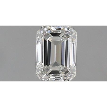 Diament szlif szmaragdowy, 0.7ct, VVS2, F, IGI 757512752