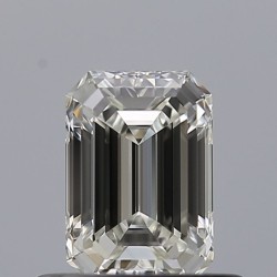 Diament szlif szmaragdowy, 0.51ct, VVS1, G, IGI 757512627