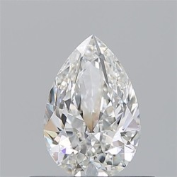 Diament szlif gruszkowy, 0.5ct, VVS2, G, GIA 6531964175