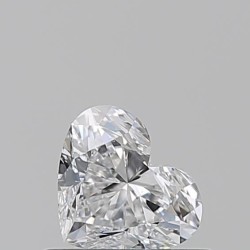 Diament serce, 0.5ct, SI1, D, GIA 6521307893