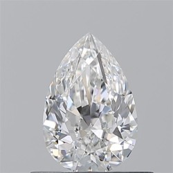 Diament szlif gruszkowy, 0.5ct, VS1, F, GIA 6531755404