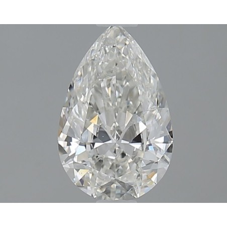 Diament szlif gruszkowy, 0.8ct, SI2, I, GIA 6531608040