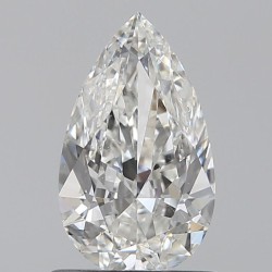Diament szlif gruszkowy, 0.8ct, SI2, G, GIA 6535546007
