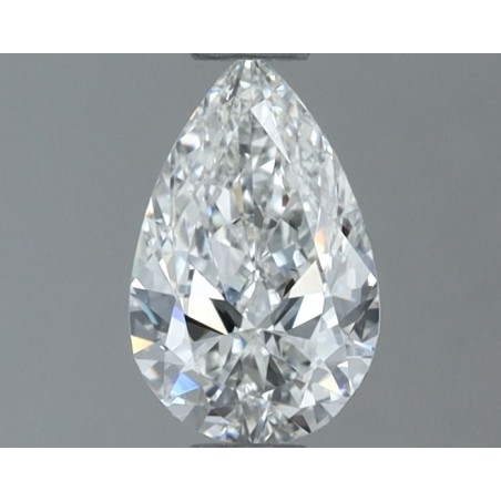 Diament szlif gruszkowy, 0.6ct, VS1, G, GIA 2546295825