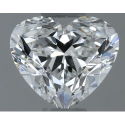 Diament serce, 0.5ct, VS2, F, GIA 2547297199