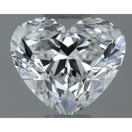 Diament serce, 0.5ct, VS2, F, GIA 2547297199