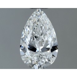 Diament szlif gruszkowy, 0.5ct, VVS2, E, GIA 6542297533