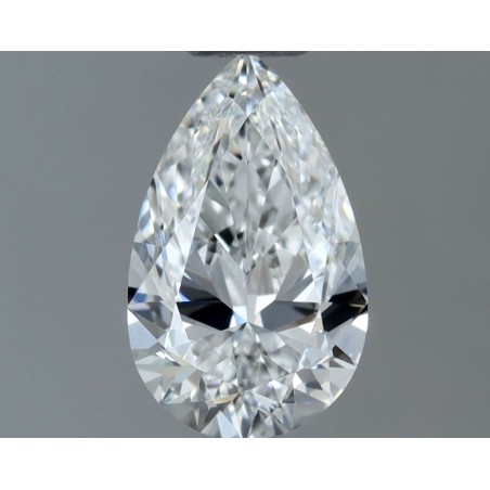 Diament szlif gruszkowy, 0.5ct, VVS2, E, GIA 6542297533