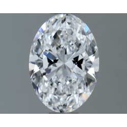 Diament szlif owalny, 0.7ct, SI1, D, GIA 6542299684
