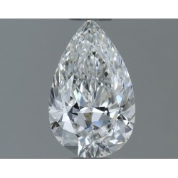 Diament szlif gruszkowy, 0.5ct, VVS2, F, GIA 7546299240