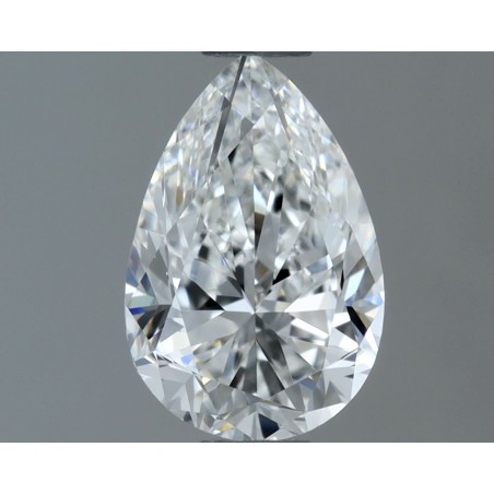 Diament szlif gruszkowy, 0.8ct, VS1, F, GIA 7548296675