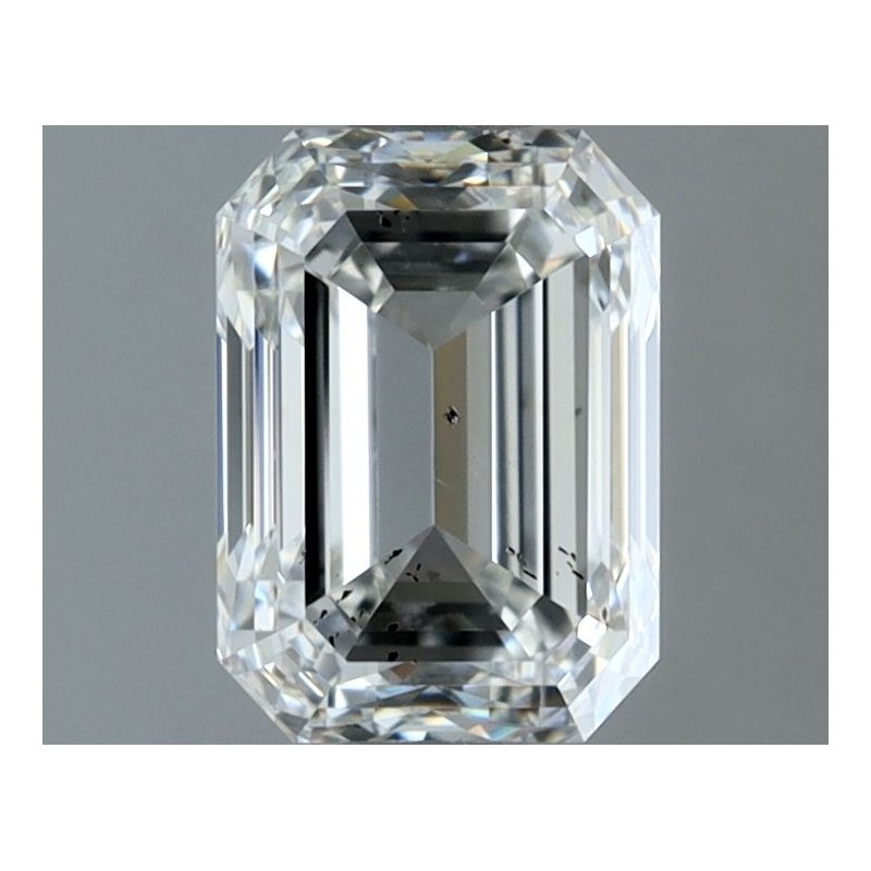 Diament szlif szmaragdowy, 1.2ct, SI2, H, GIA 7548299268