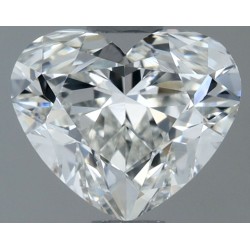 Diament serce, 1ct, VS1, H, GIA 7548304526