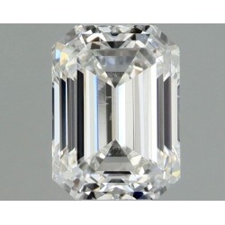 Diament szlif szmaragdowy, 0.39ct, SI1, F, GIA 6531900091