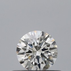 Diament szlif okrągły, 0.33ct, VVS2, H, GIA 6545019974