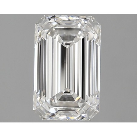 Diament szlif szmaragdowy, 1.52ct, VVS2, E, GIA 7516698378