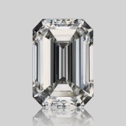 Diament szlif szmaragdowy, 0.9ct, VVS2, F, GIA 6532125867