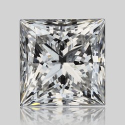 Diament szlif princess, 0.6ct, VS2, D, GIA 2537745766