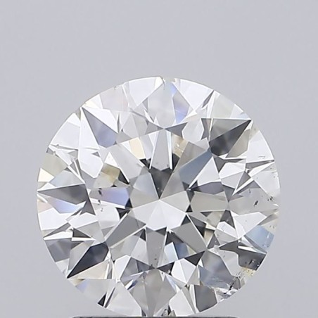 Diament szlif okrągły, 2ct, SI1, I, GIA 6545320002