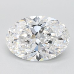 Diament laboratoryjny szlif owalny, 2.91ct, IF, D, IGI LG747508256