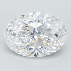 Diament laboratoryjny szlif owalny, 2.8ct, IF, D, IGI LG744513277