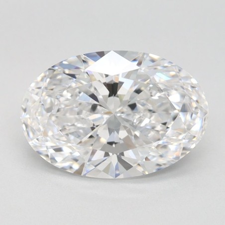 Diament laboratoryjny szlif owalny, 1.6ct, IF, D, IGI LG744514050