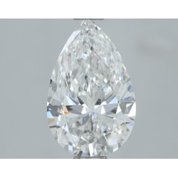 Diament laboratoryjny szlif gruszkowy, 1ct, VVS2, D, IGI LG639439042