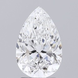 Diament laboratoryjny szlif gruszkowy, 2.08ct, VVS2, E, IGI LG743569795