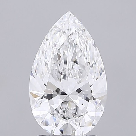 Diament laboratoryjny szlif gruszkowy, 2.37ct, VVS2, E, IGI LG742525838