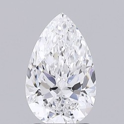 Diament laboratoryjny szlif gruszkowy, 1.76ct, VVS2, D, IGI LG734501172