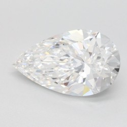 Diament laboratoryjny szlif gruszkowy, 1.01ct, IF, D, IGI LG744514079